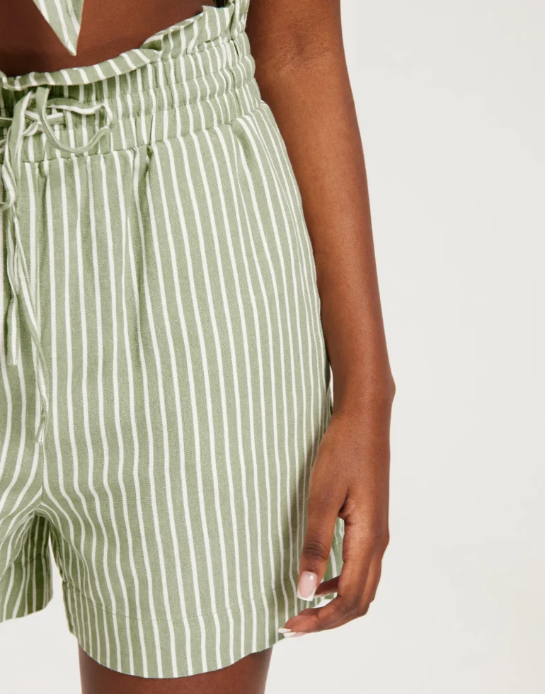 Vero Moda VMMYMILO Short Csíkos Rövidnadrág - Image 2