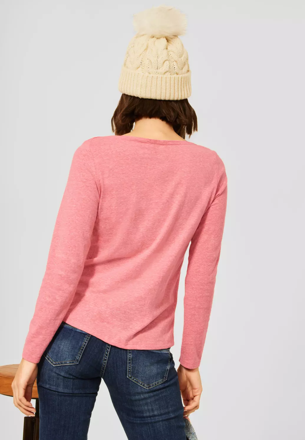 CECIL Snowy Melange Póló - Image 4