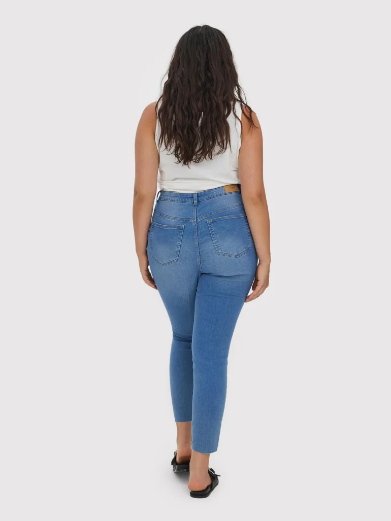 Vero Moda VMLOraemilee Curve Farmernadrág - Image 5