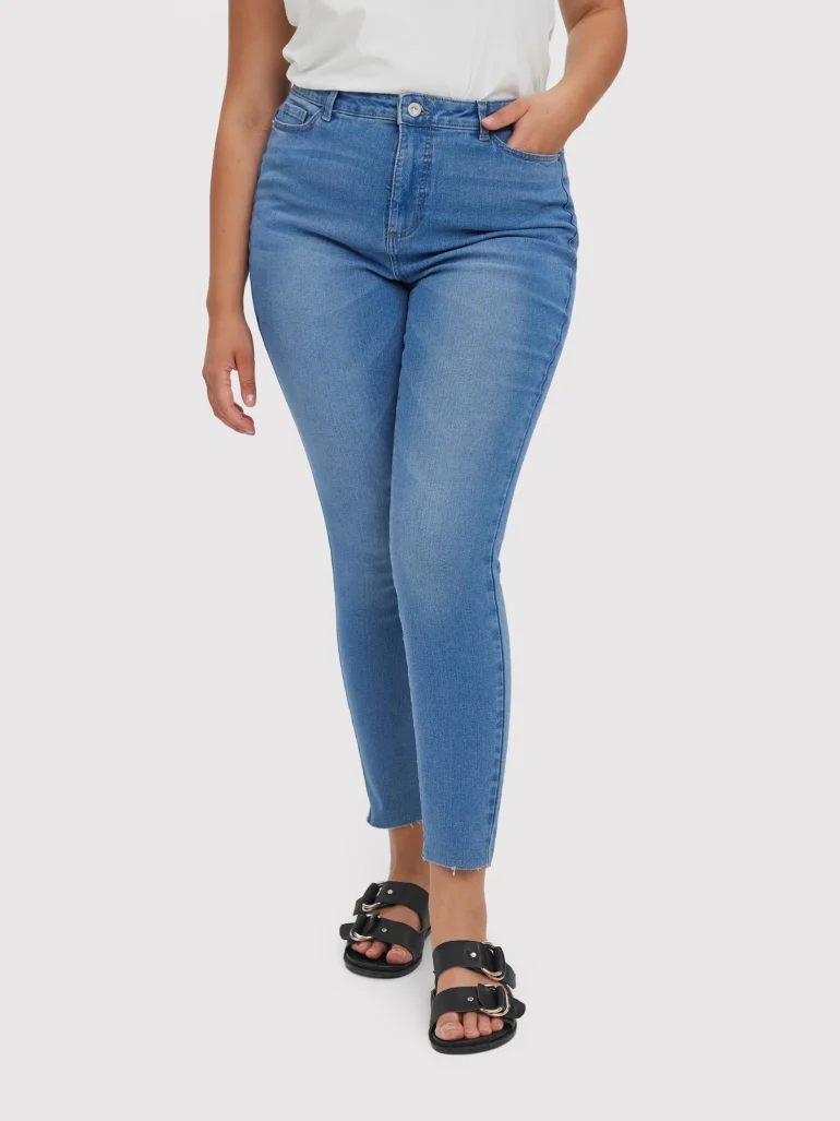 Vero Moda VMLOraemilee Curve Farmernadrág - Image 4