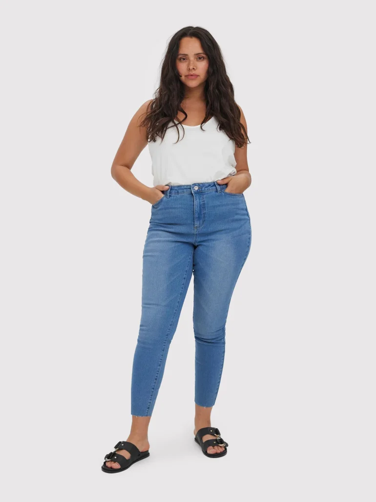 Vero Moda VMLOraemilee Curve Farmernadrág
