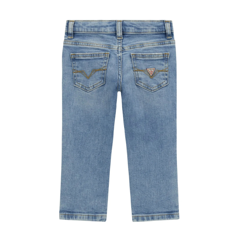 GUESS Kids - Farmernadrág - Wild Indigo Wash - Image 4