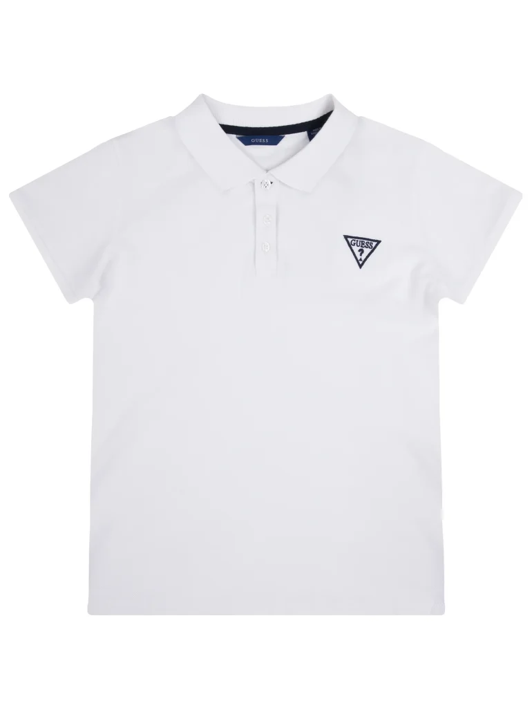 GUESS Kids - Galléros Póló True White