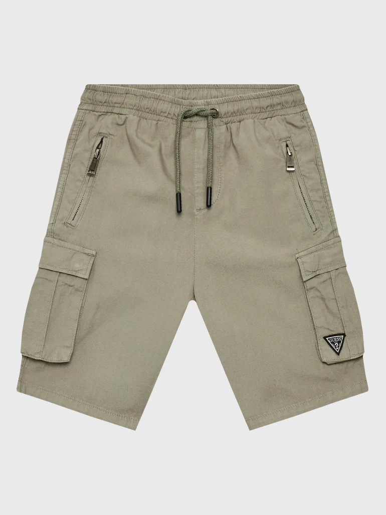GUESS Kids Short Rövidnadrág Mossy Green - Image 4