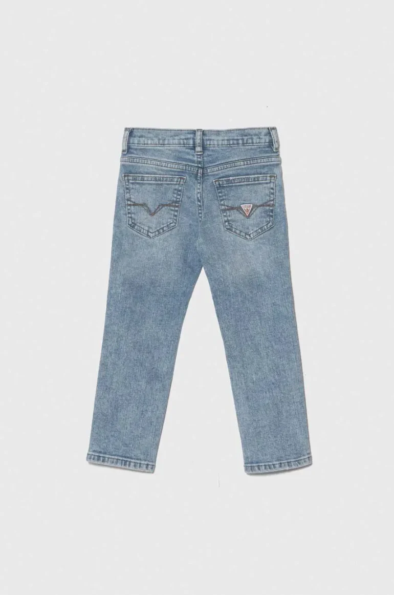 GUESS Kids - Farmernadrág - Wild Indigo Wash - Image 6
