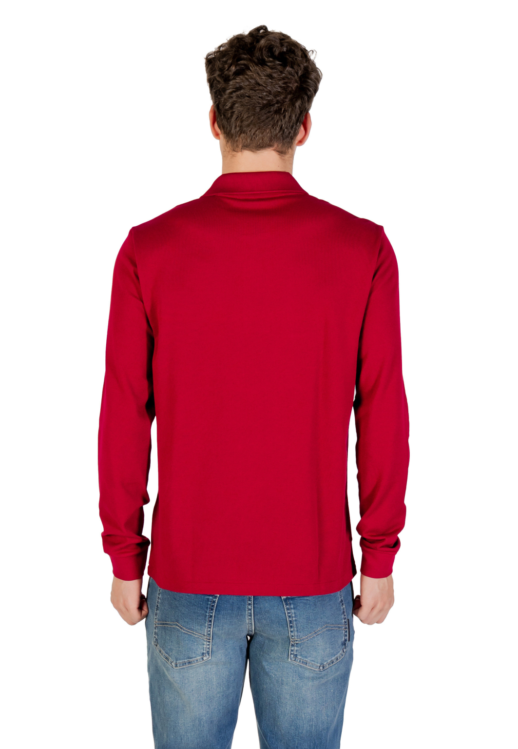 Lacoste Classic Long Sleeved Pólóing Férfi - Image 3