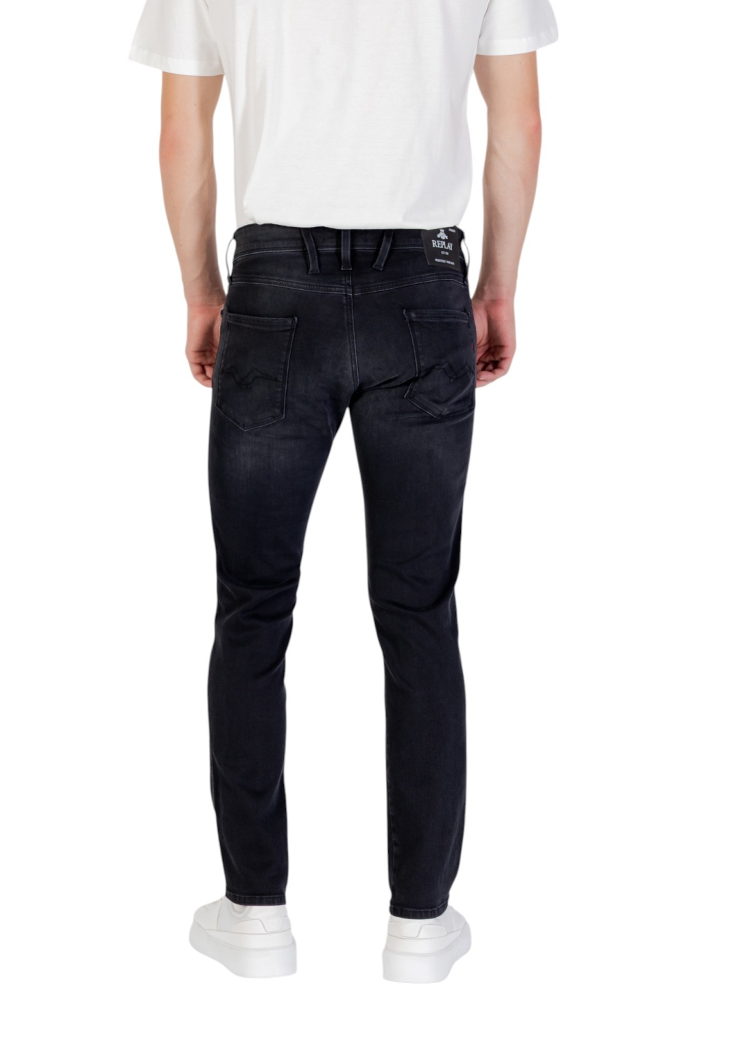 Replay Anbass Hyperflex Slim Fit Farmernadrág Férfi - Image 2