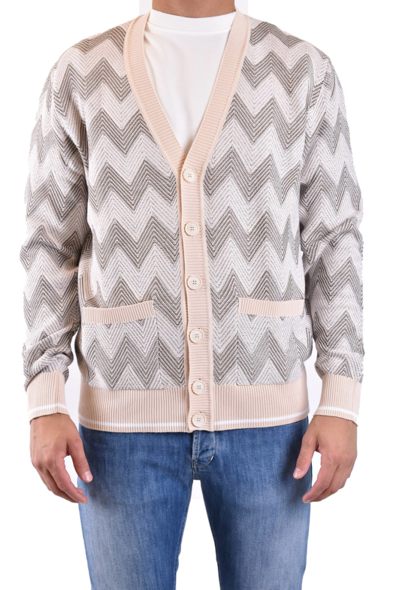 Missoni - Férfi Pamut Kardigán - Image 2