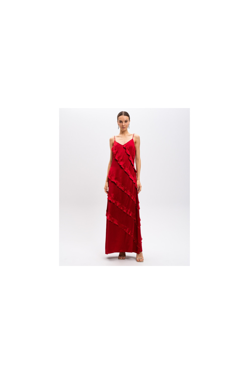 Twinset - Női Ruha - pántos - piros - Image 3