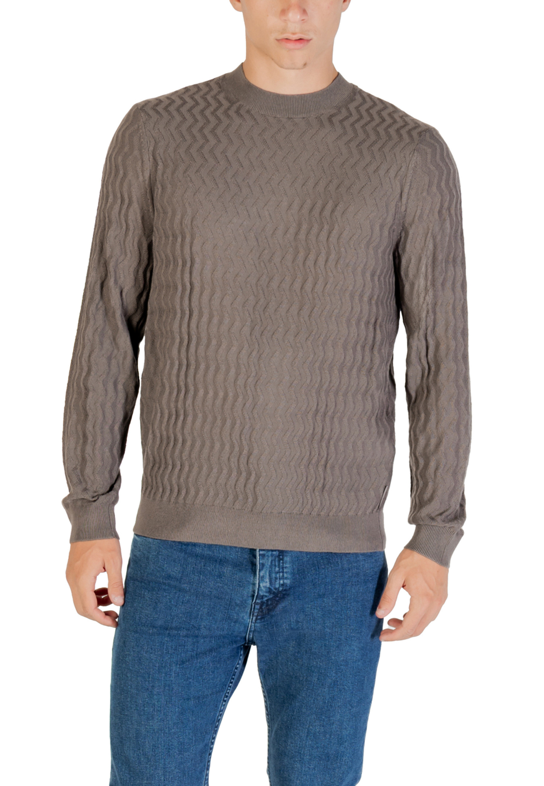 Armani Exchange - Férfi Gyapjú Pulóver