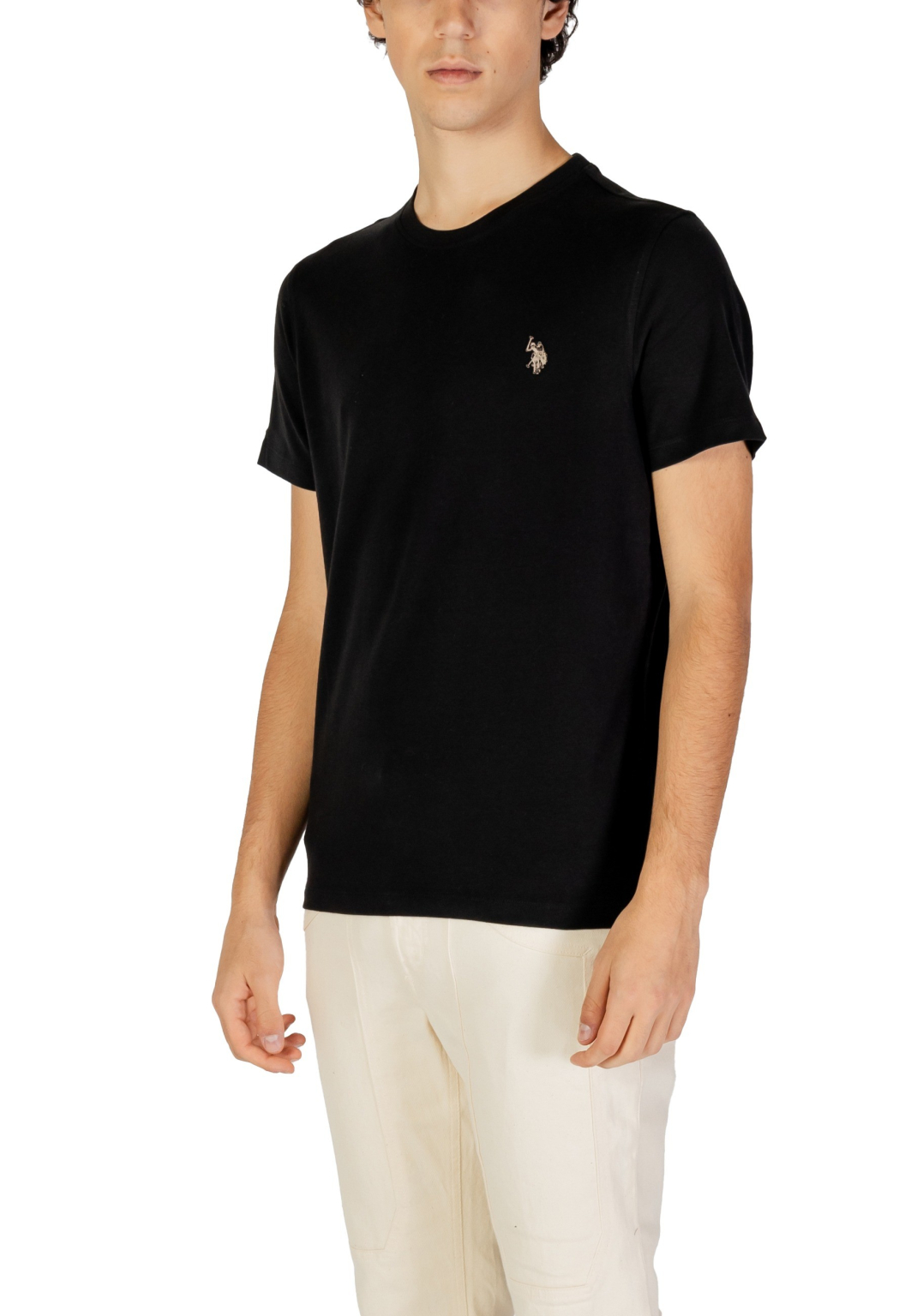 U.s. Polo Assn. Férfi Fekete Póló - Image 3
