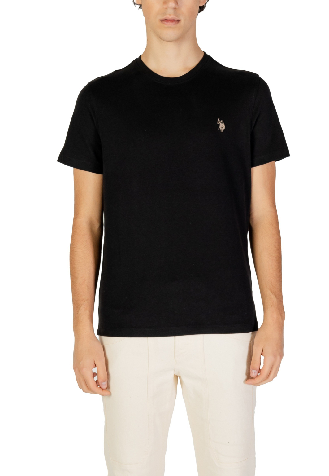 U.s. Polo Assn. Férfi Fekete Póló