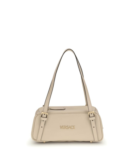 Versace Beige Lamb Ovis Aries Aries Shoulder Bag