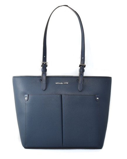 Michael Kors Blue Artificial Leather Tote Bag