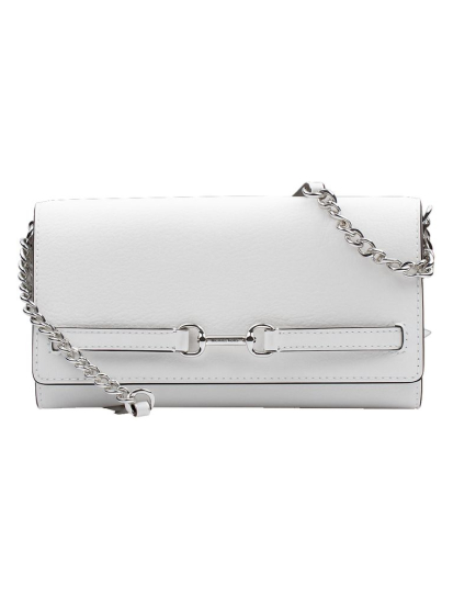 Michael Kors White Fur Crossbody Bag