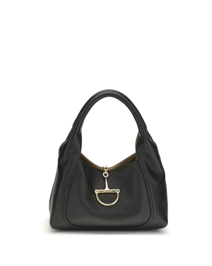 Gucci Black Calf Leather Bos Taurus Shoulder Bag