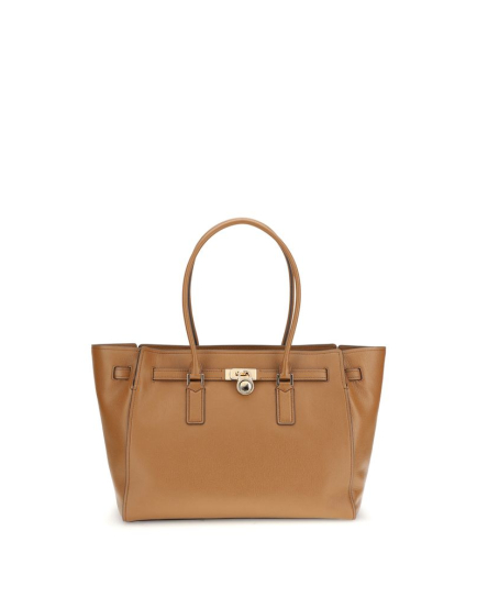 Michael Kors Beige Calf Leather Bos Taurus Shoulder Bag