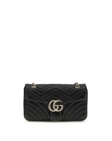 Gucci Black Calf Leather Bos Taurus Shoulder Bag