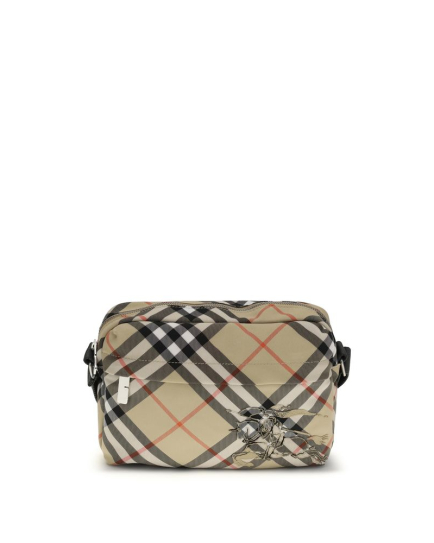 Burberry Beige Polyester Shoulder Bag