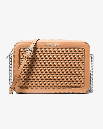 Michael Kors Brown Fur Crossbody Bag