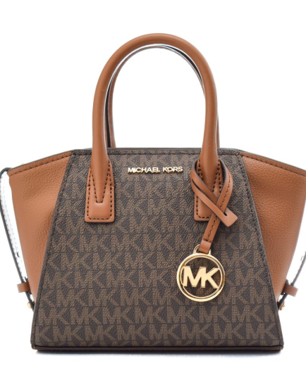 Michael Kors Brown Canvas Handbag