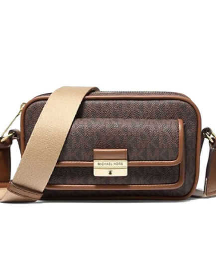 Michael Kors Brown Fur Crossbody Bag