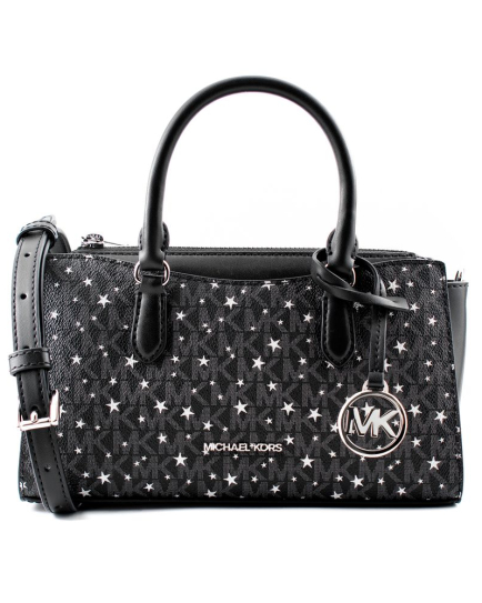 Michael Kors Black Canvas Handbag
