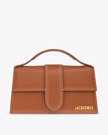 Jacquemus Light brown Leather Le Grand Bambino Handbag