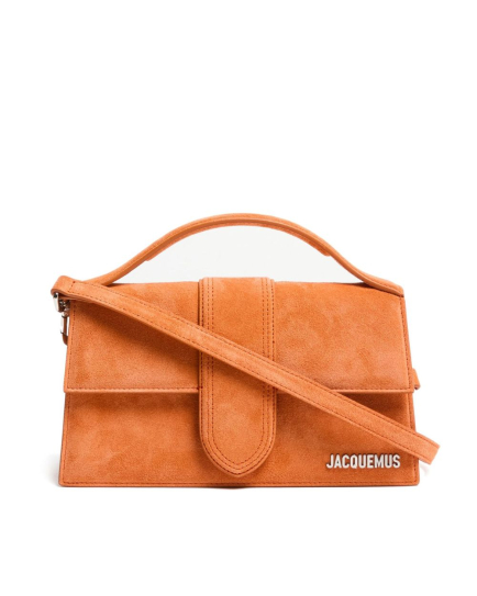 Jacquemus Terracotta Leather Le Grand Bambino Handbag