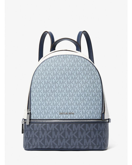 Michael Kors Blue Leather Backpack