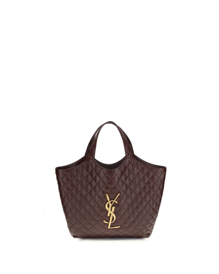 Saint Laurent Bordeaux Lamb Ovis Aries Aries Shoulder Bag