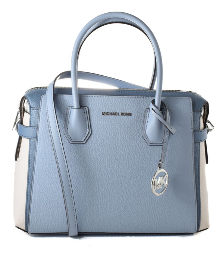 Michael Kors Blue Leather Handbag