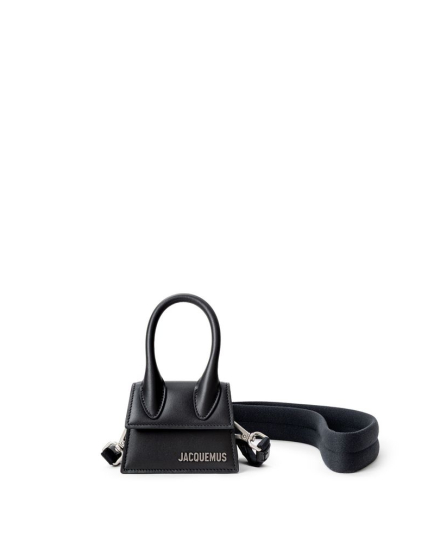 Jacquemus Black Leather Handbag