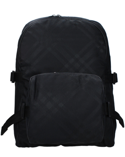 Burberry Black Fabric Backpack