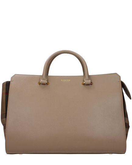 Burberry Beige Leather Handbag