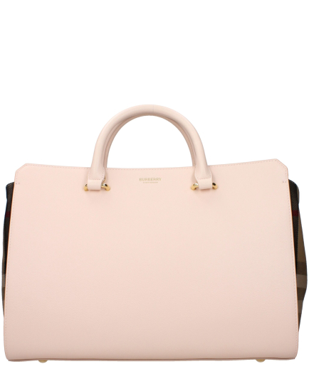 Burberry Pink Leather Handbag