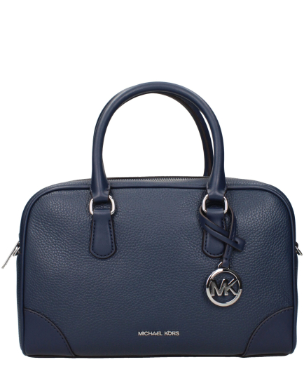 Michael Kors Blue Leather Handbag