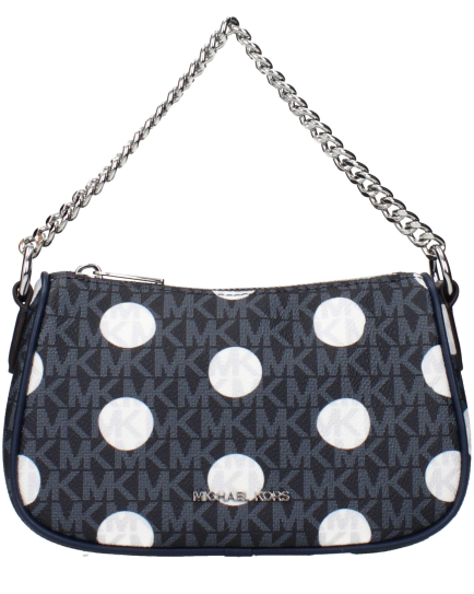 Michael Kors Blue Fabric Handbag