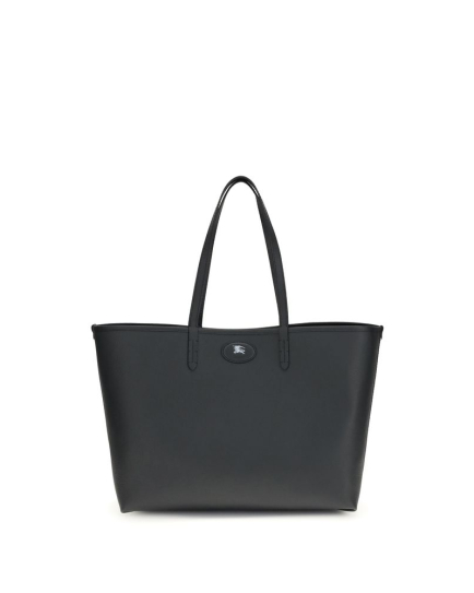 Burberry Black Calf Leather Bos Taurus Shoulder Bag