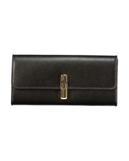 Furla Nero Leather Woman Wallet
