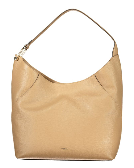 Furla Marrone Leather Women Handbag