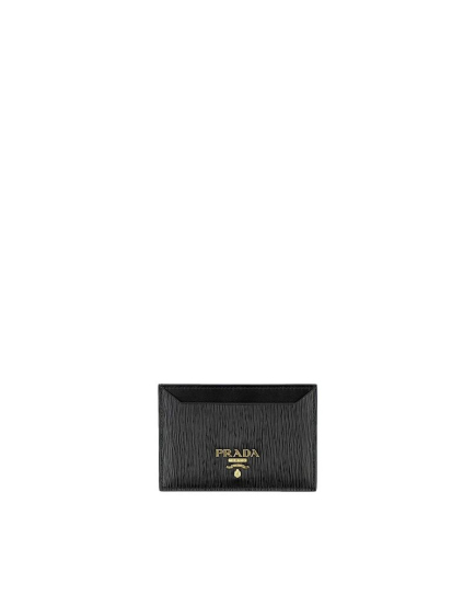 Prada Black Calfskin Wallet