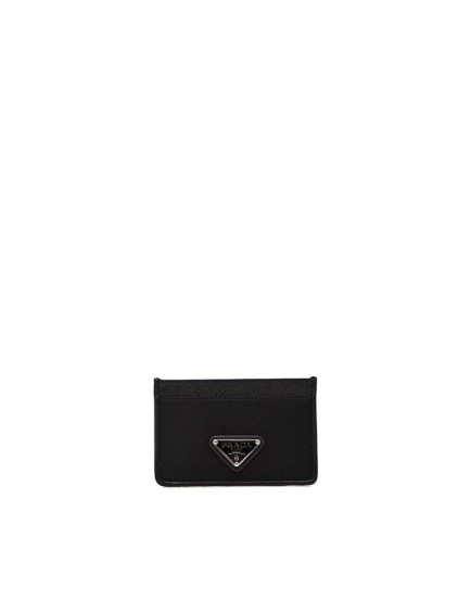 Prada Black Nylon Cardholder