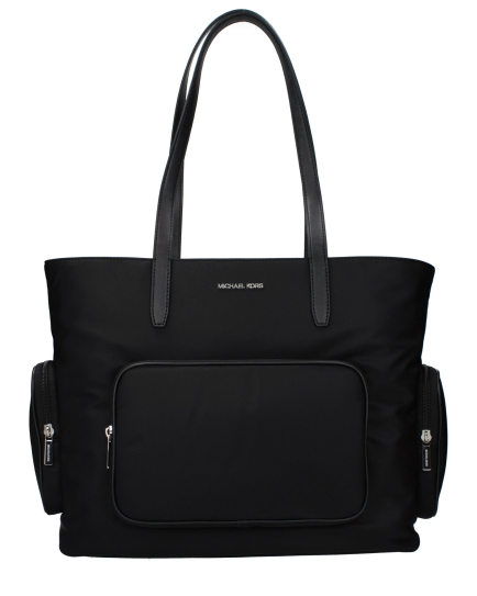 Michael Kors Black Fabric Shoulder Bag