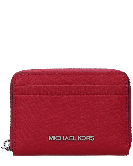 Michael Kors Red Leather Cardholder