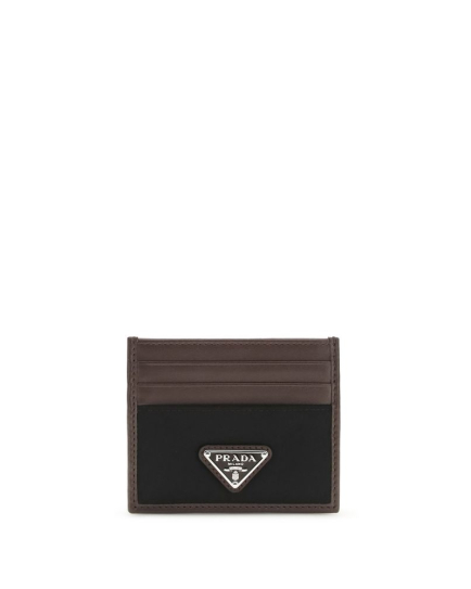 Prada Brown Calf Leather Bos Taurus Wallet