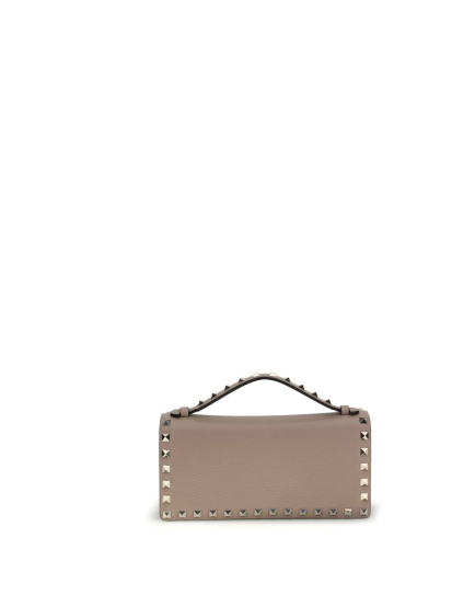 Valentino Garavani Beige Calf Leather Bos Taurus Wallet