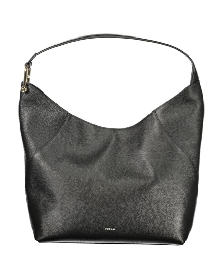 Furla Nero Pelle Women Shoulder Bag