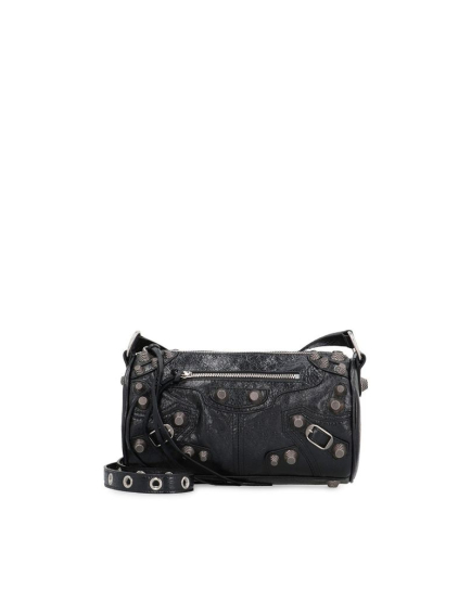 Balenciaga Black Lamb Leather Shoulder Bag