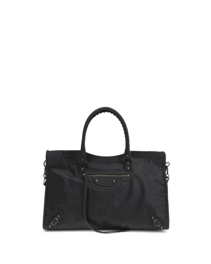 Balenciaga Black Polyamide Handbag